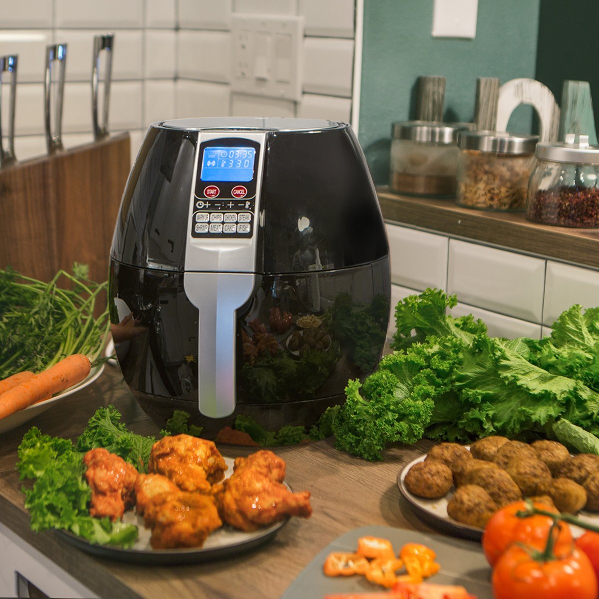 Making meals just got easier with these Smart air fryers. best air fryer, air fryer,1byone
